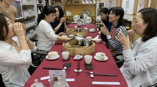 イメージ：点心付き中国茶ペアリング体験プラン